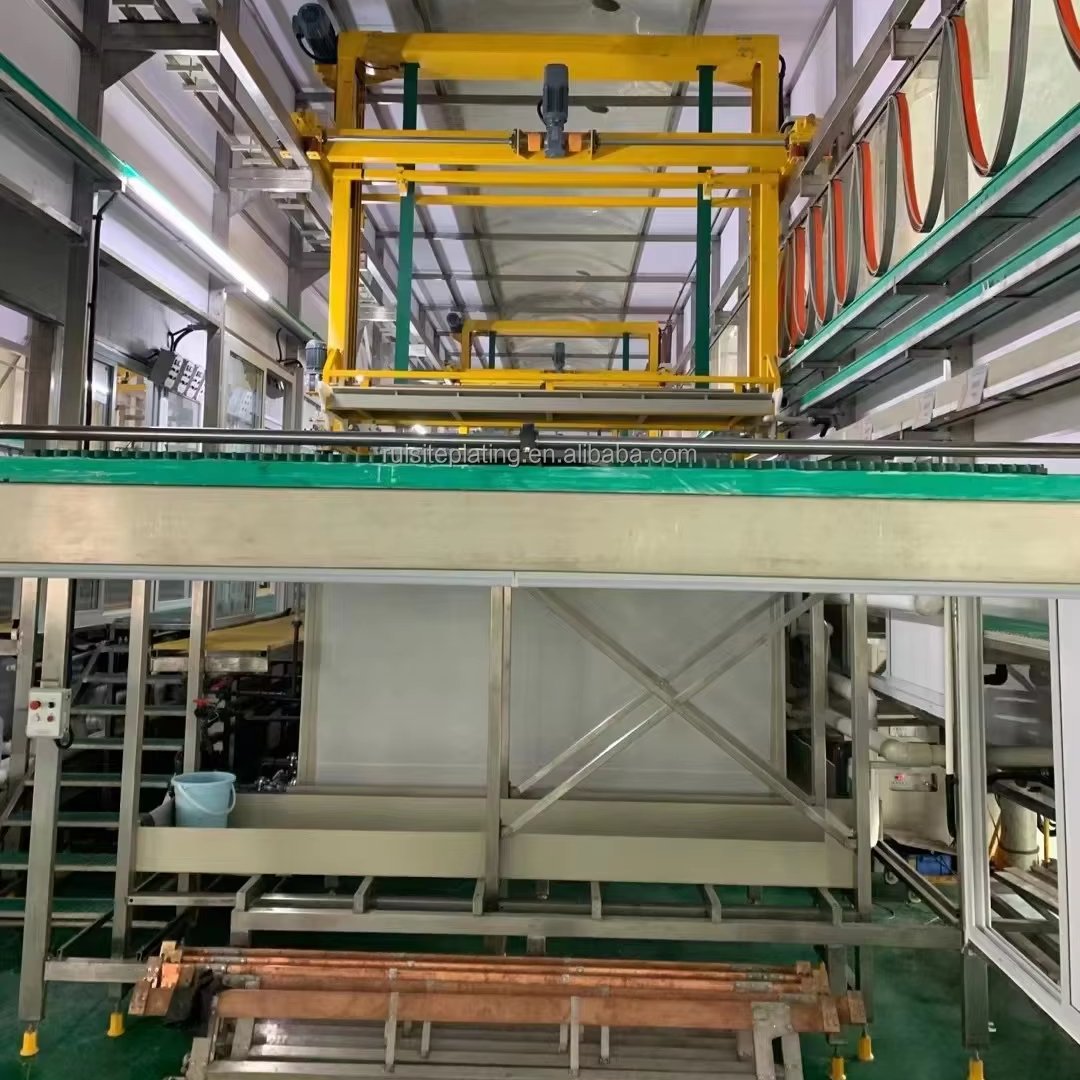 RST Chrome Chromium Plating Machine Plant for Car Wheels Electro Coating Plated Lines