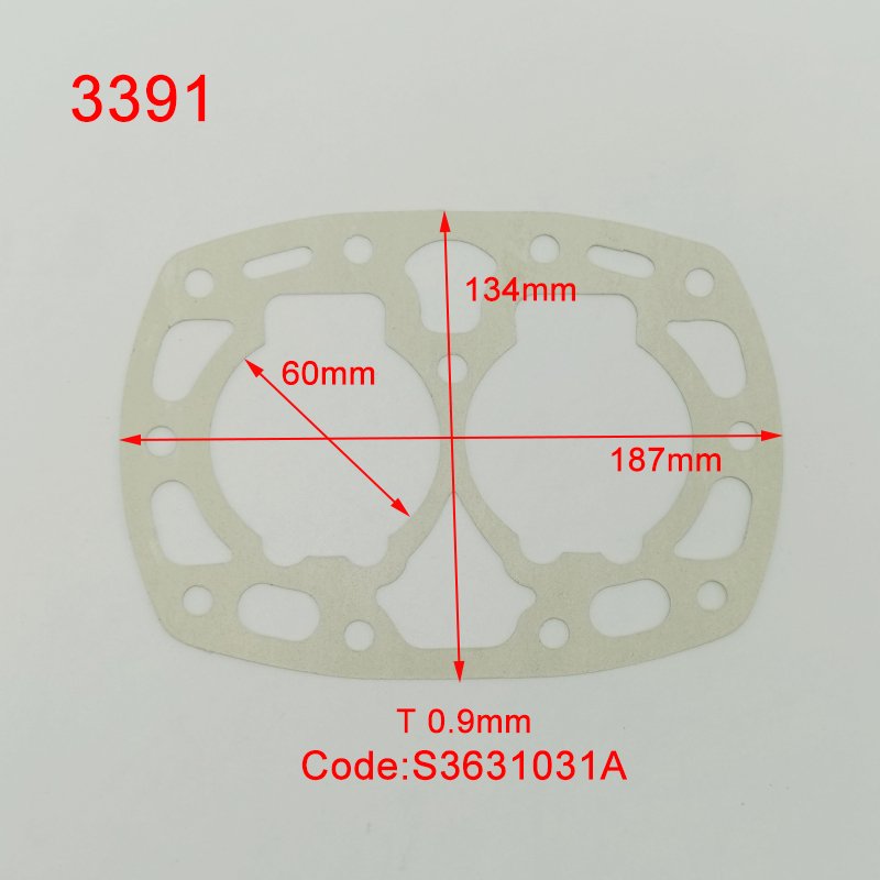 S3631031A S12 42Y F5 24.1Y F4 24.1Y F5 24Y Gasket Valve Plate - Body for Frascold Refrigeration Compressor