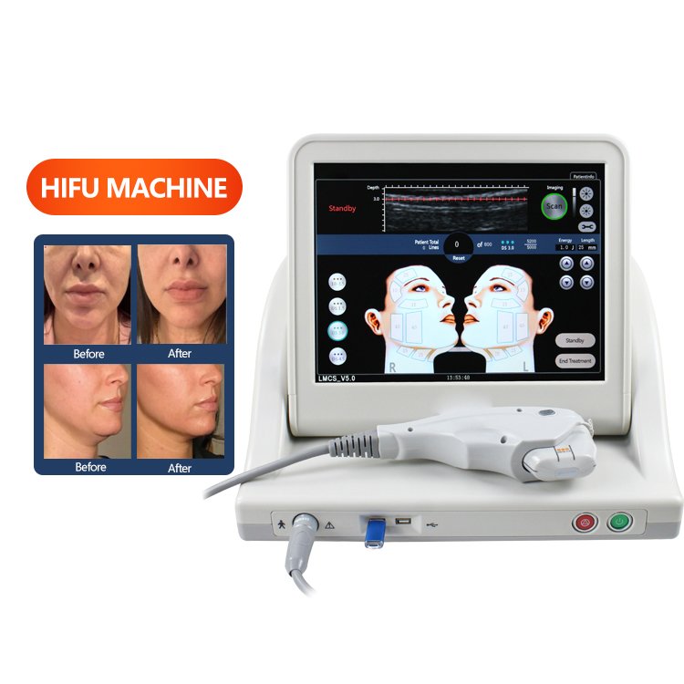 Hifu Cartridge Professional Hifu 12d Machine Anti Aging Anti Wrinkle Hifu 7d Facial and Body Skin Tightening Cellulite Reduction