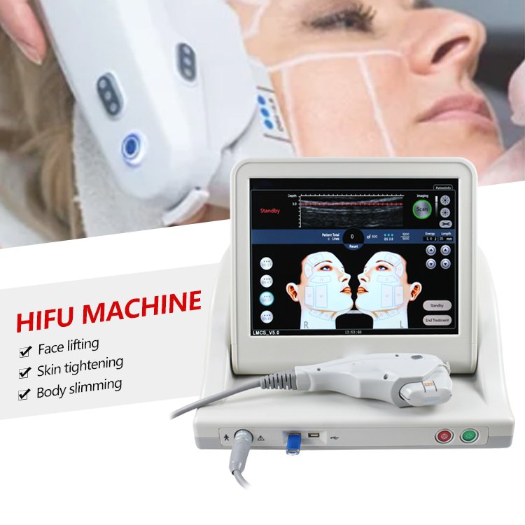 Hifu Cartridge Professional Hifu 12d Machine Anti Aging Anti Wrinkle Hifu 7d Facial and Body Skin Tightening Cellulite Reduction