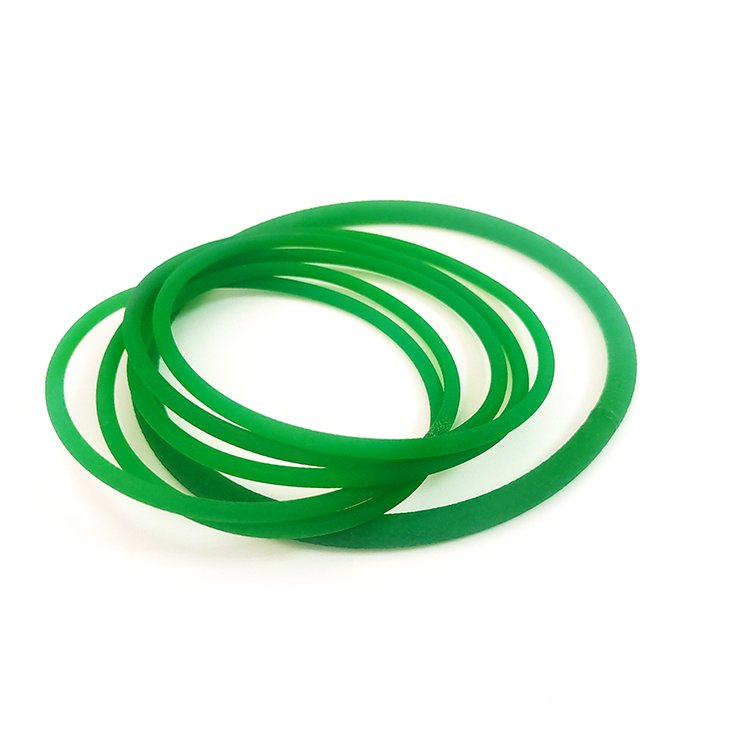 Diameter 2-20mm Pu Conveyor Round Green Polycord Belt With Steel Core High Strength Industry Transmission Belt