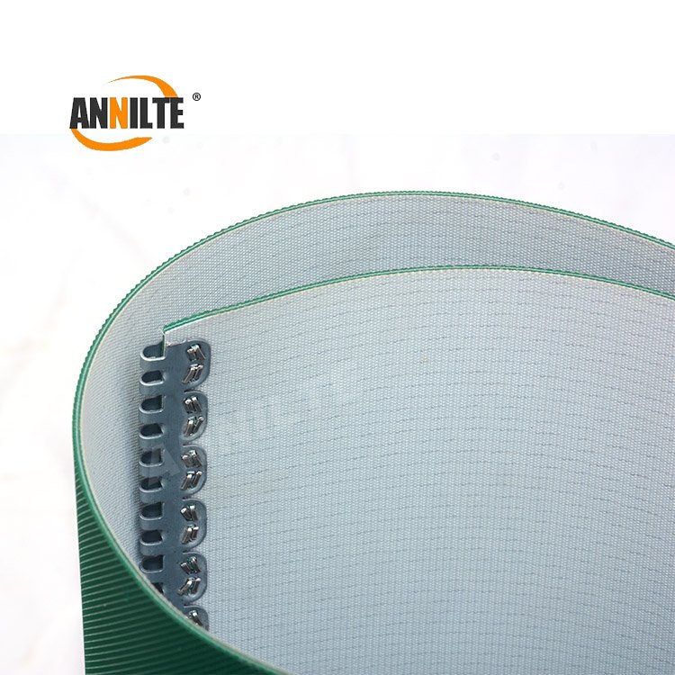 Annilte support custom Butterfly buckle fastener pvc conveyor belt factory