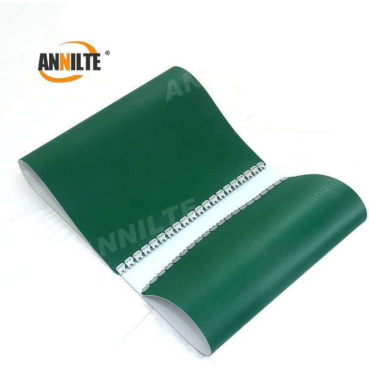 Annilte support custom Butterfly buckle fastener pvc conveyor belt factory