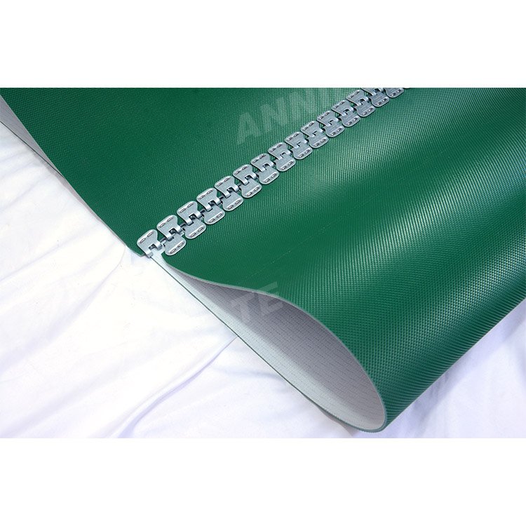 Annilte support custom Butterfly buckle fastener pvc conveyor belt factory