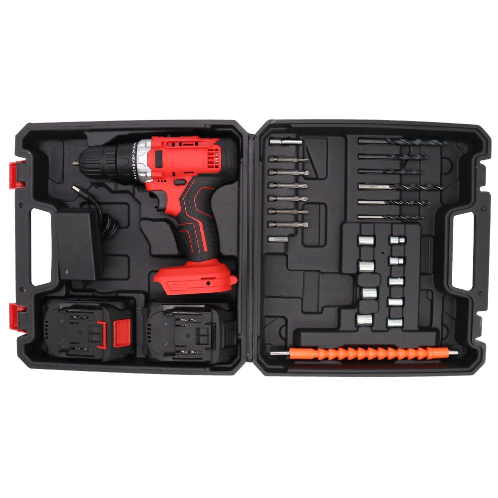 2024 Portable Cordless Power Tools Combo Cordless Drill Kits 21V Power Tools Set Accessory Screwdriver Machine