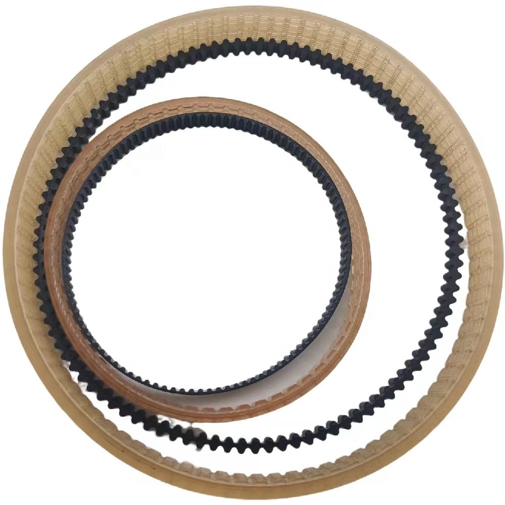 Factory priced short distance transmission power grip PU timing belt cutting machine