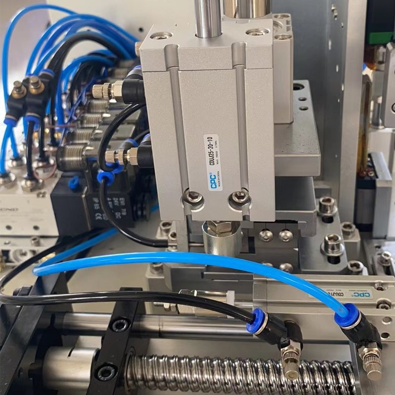 USB Type C Electric Components Uab Cable Making Machine Semi-auto Cable Stripping Soldering Machine