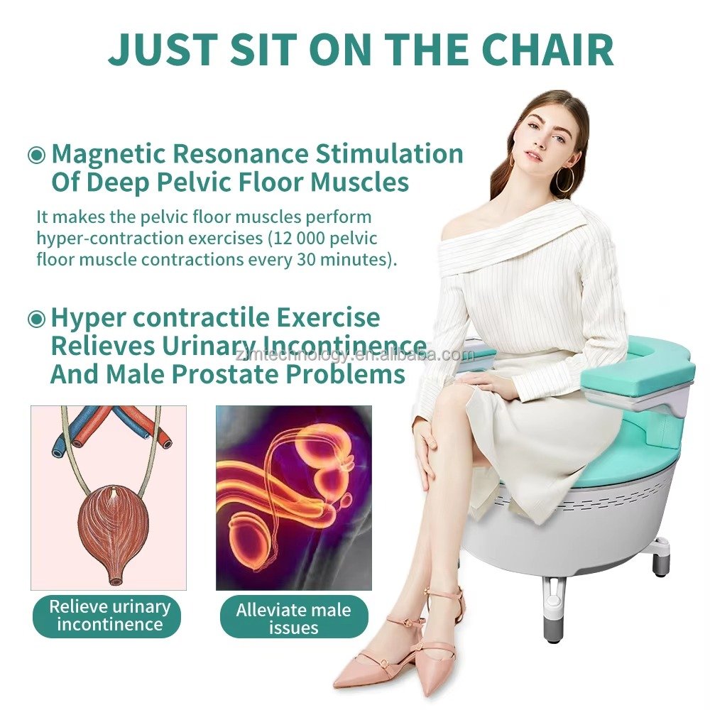 2025 High Quality Postpartum Repair Pelvic Floor Muscle Rehabilitation Massage Machine Butt Lift Massage Ems Pelvic Floor Chair