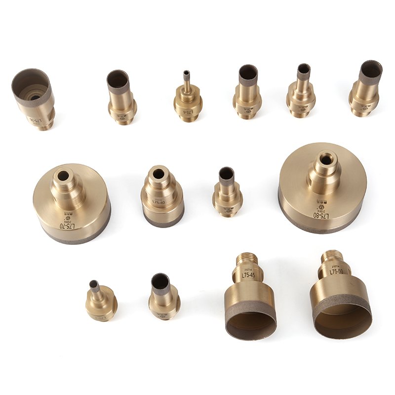 Diamond Coated Drill Bit Brass Unitary Glass Hole Drilling Bits For Power Tools 4mm-100mm