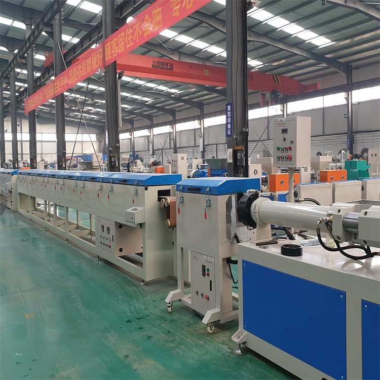Silicone Rubber Seal Strip Profile Making Machine Single Screw Extrusion Production Line PLC Control