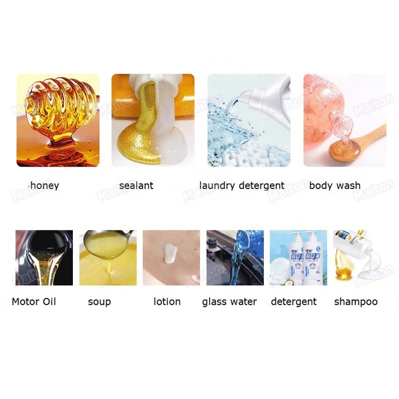 Factory Price Auto 5-50ml Body Cream/nail Lotion Pet Glass Bottle Filling Machine/filler