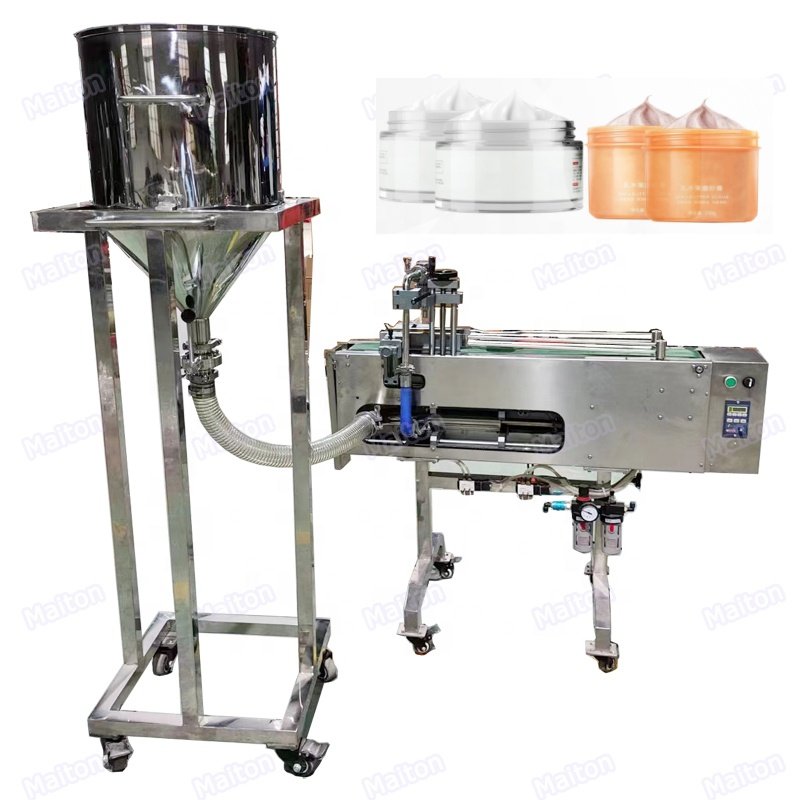 Factory Price Auto 5-50ml Body Cream/nail Lotion Pet Glass Bottle Filling Machine/filler