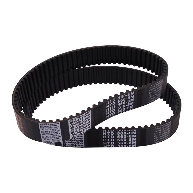 HTD250 5M/255/260/265/230/235/240/245 Rubber Timing Belts HTD 5M 8M Timing Belts With Rubber