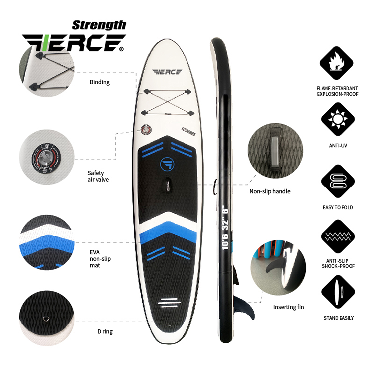 Hot Sale Sport Inflatable Windsurf Sail Board Pedal Stand up Paddle Board
