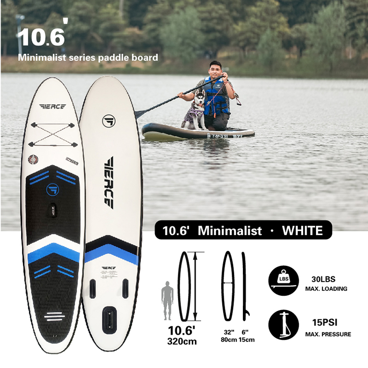 Hot Sale Sport Inflatable Windsurf Sail Board Pedal Stand up Paddle Board
