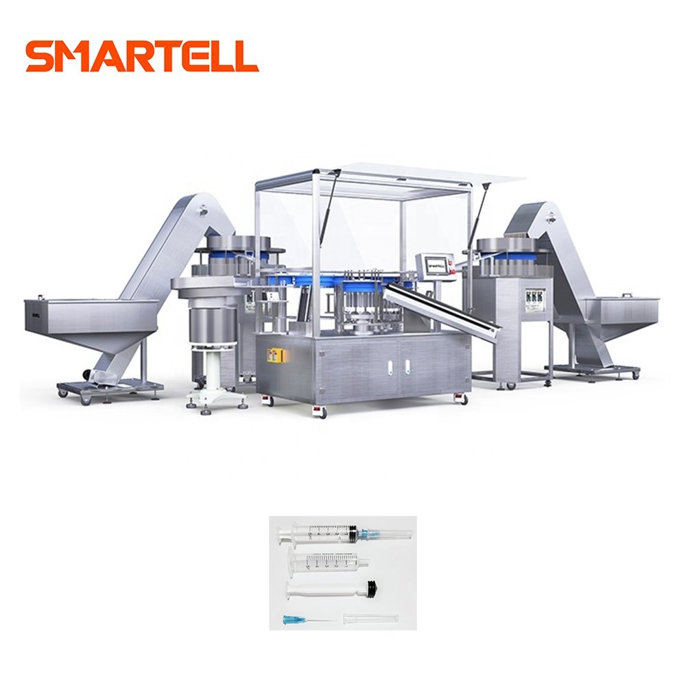 Complete Production Line Professional Team Syringe Printing Assembly Packing Sterilization High Qualified Rate Equipment