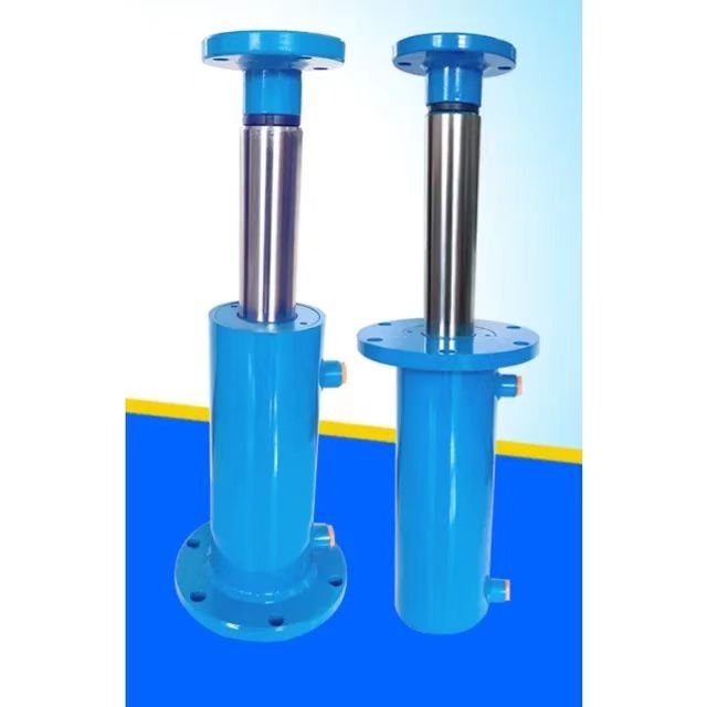 Two-way Lifting Telescopic Earring Hydraulic Cylinder, 8-ton Small Heavy-duty Cylinder, Customized Power Arm Cylinder