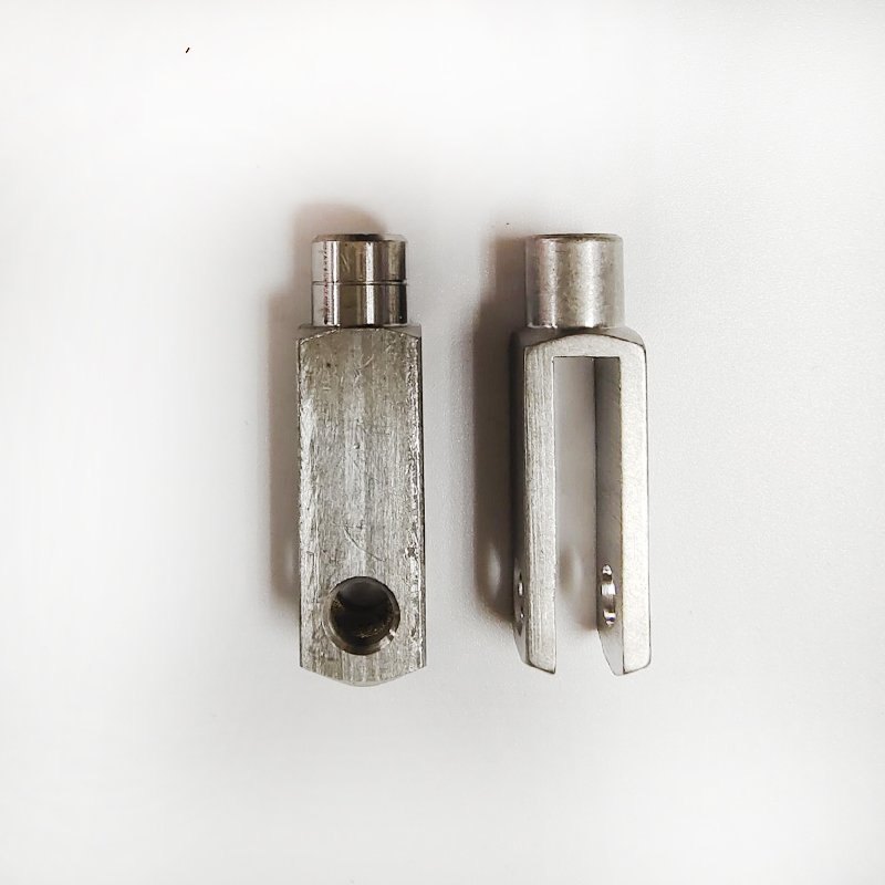 Construction Cable End Fittings stainless steel U Fork Rod Ends Clevis With Female Thread M6x1