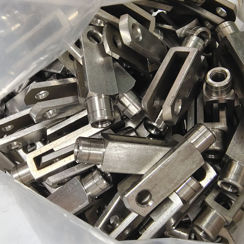 Construction Cable End Fittings stainless steel U Fork Rod Ends Clevis With Female Thread M6x1