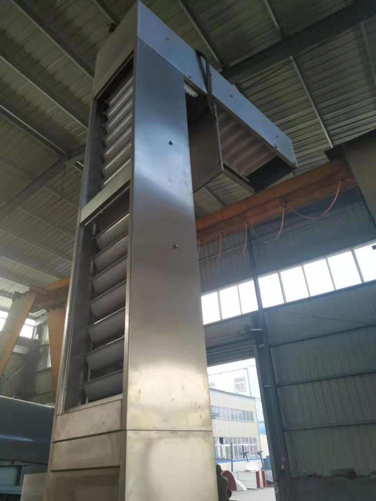 DLTE Z Type BIG Lifting Bucket Conveyor Elevator Bucket Verital Conveyor baffle conveyor