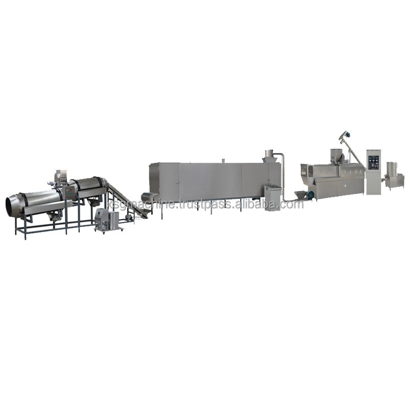 New Condition Fish Food Processing Production Line Pellets Making Machine for Corn Nuts Fruit Raw Materials
