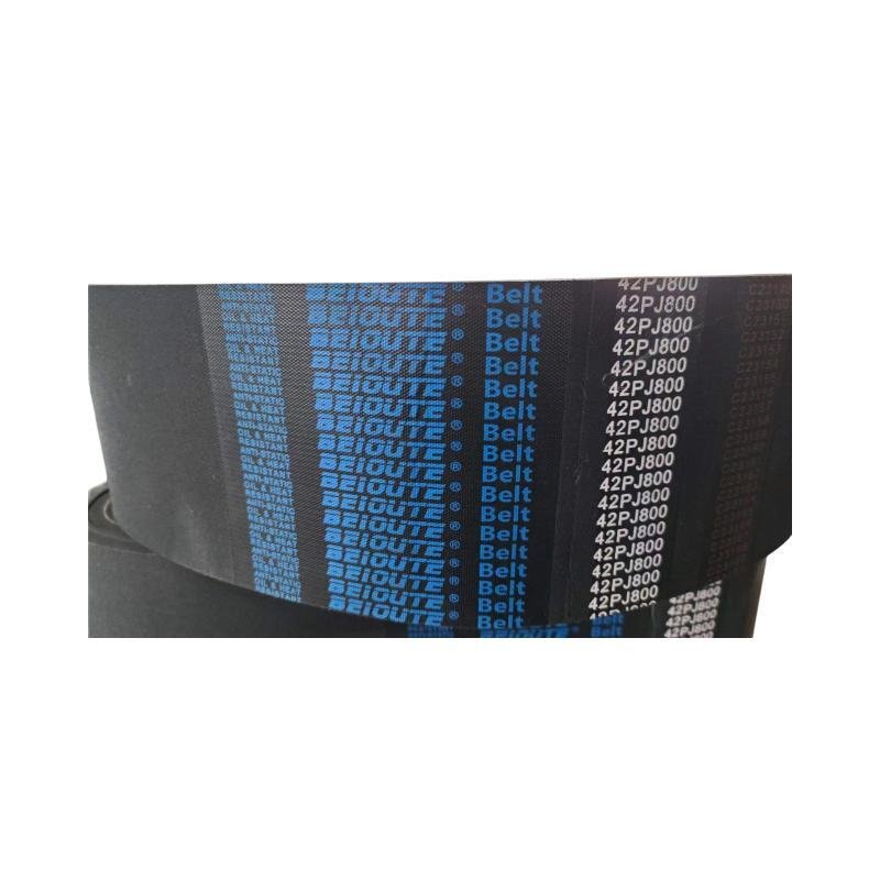 High Quality Double Teeth Sided Poly V PJ PK Transmission Belts EPDM Rubber Construction Farm Printing Industries OEM