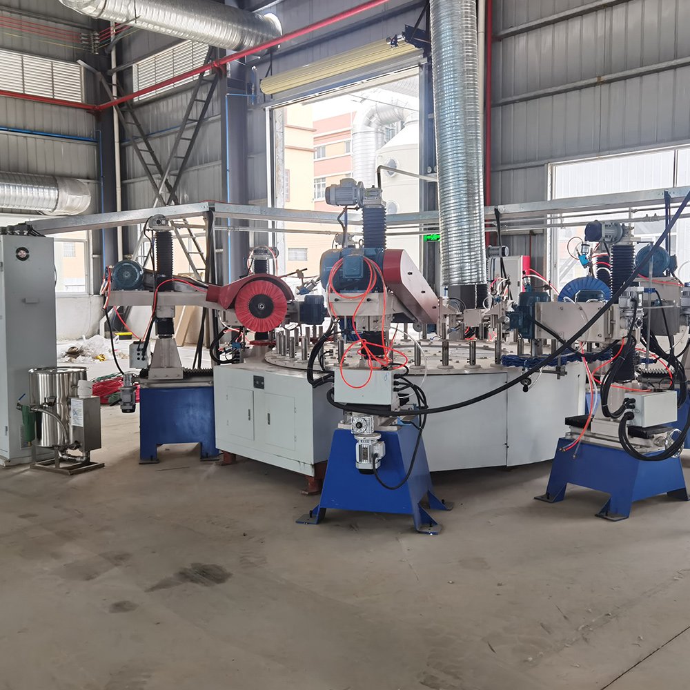 Polishing Grinding Fully Auto Polish Machine for Stainless Door Handle Brass Faucet Automotive Parts Accessories