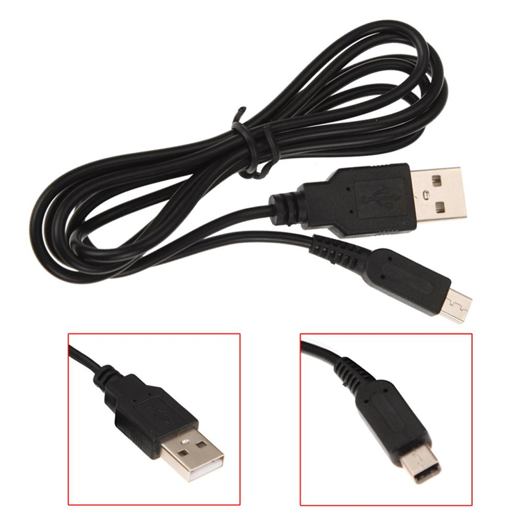 SYYTECH 1.2m USB Game Console Charging Cable Power for Nintendo 3DS DSI NDSI Charger Cable Game Accessories