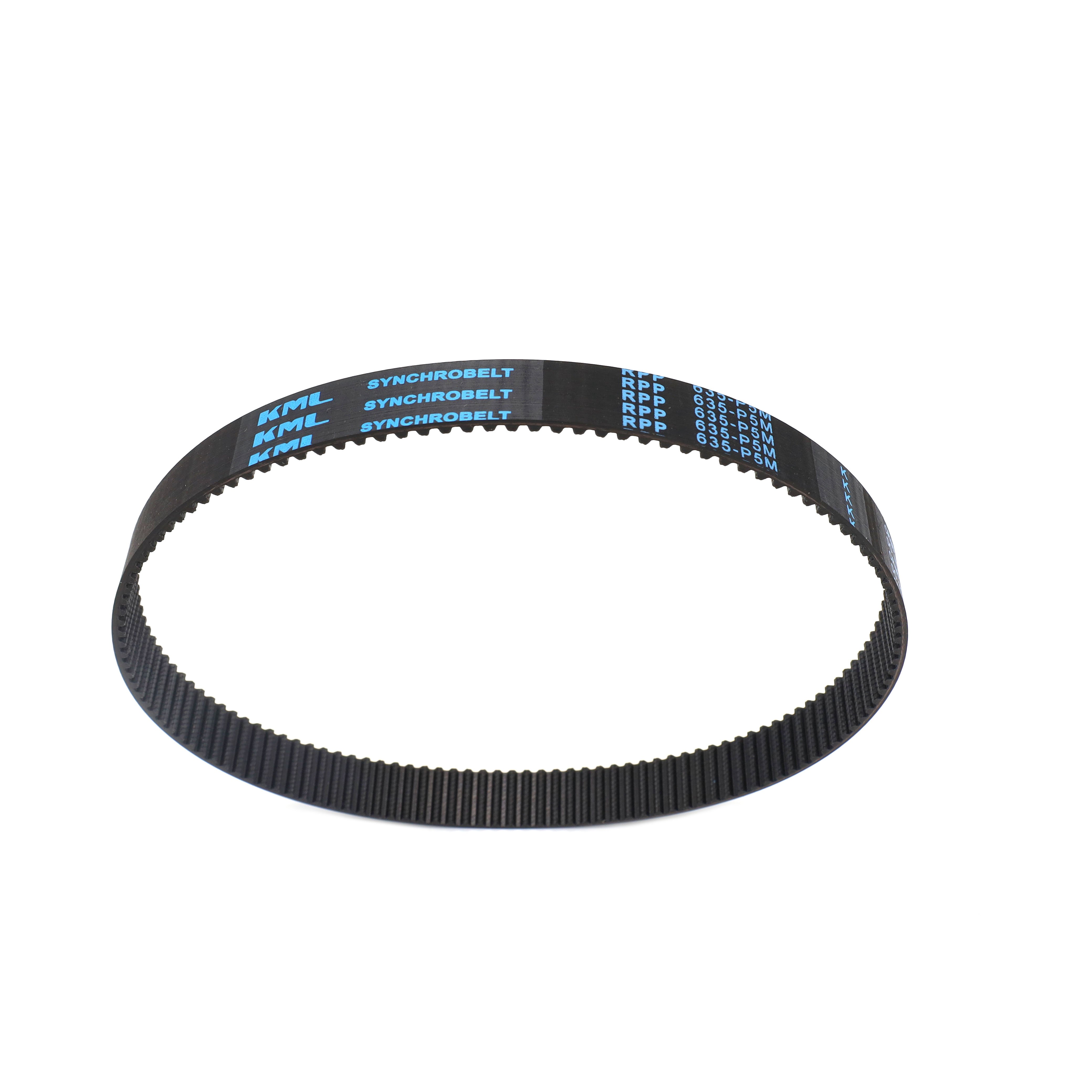 KML brand transmission belts RPP 5M timing belt length 635mm closed up belts