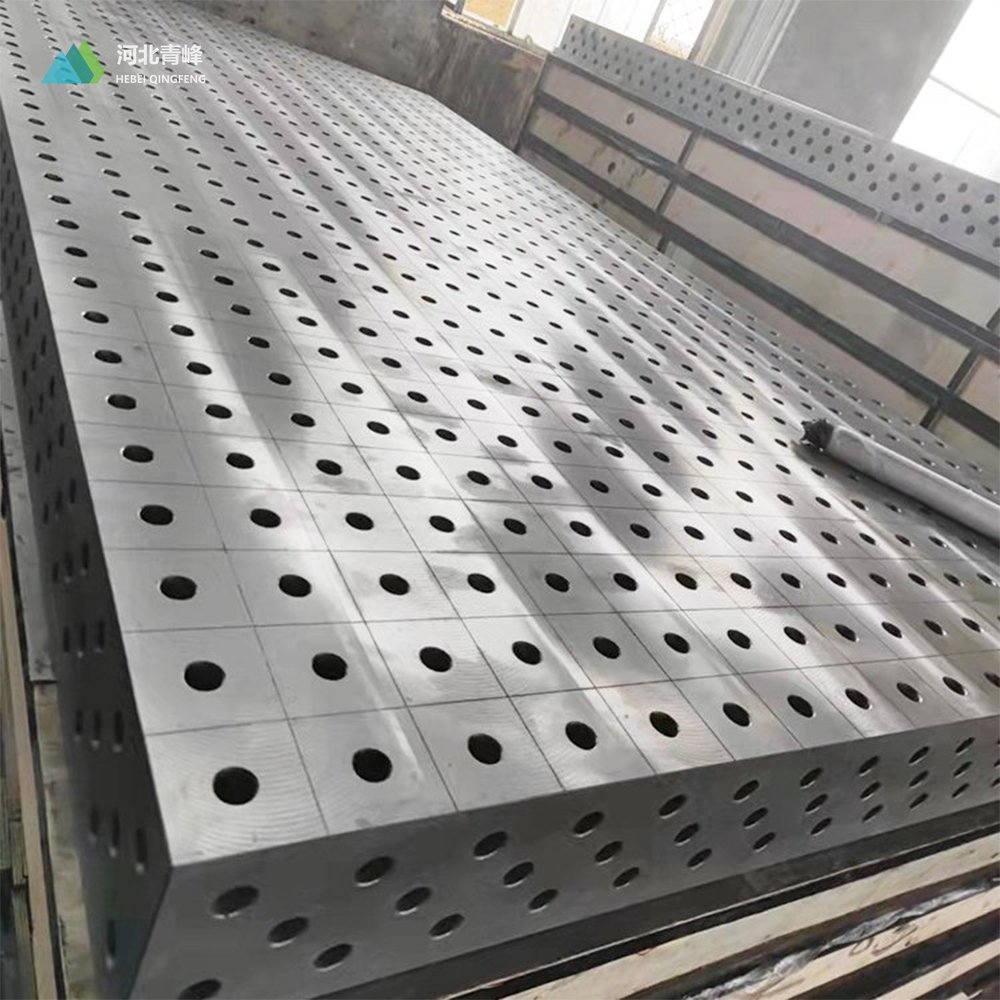 3D Welding Table D28 D16 Steel Casting Welding Table Cast Iron Clamp Equipment Metal Welding Table
