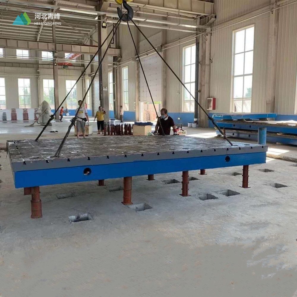 3D Welding Table D28 D16 Steel Casting Welding Table Cast Iron Clamp Equipment Metal Welding Table