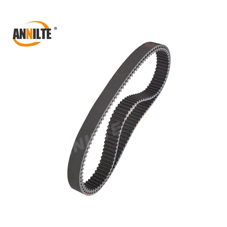 Annilte High Quality Long Annular Black Chloroprene Rubber Synchronization Timing Belt