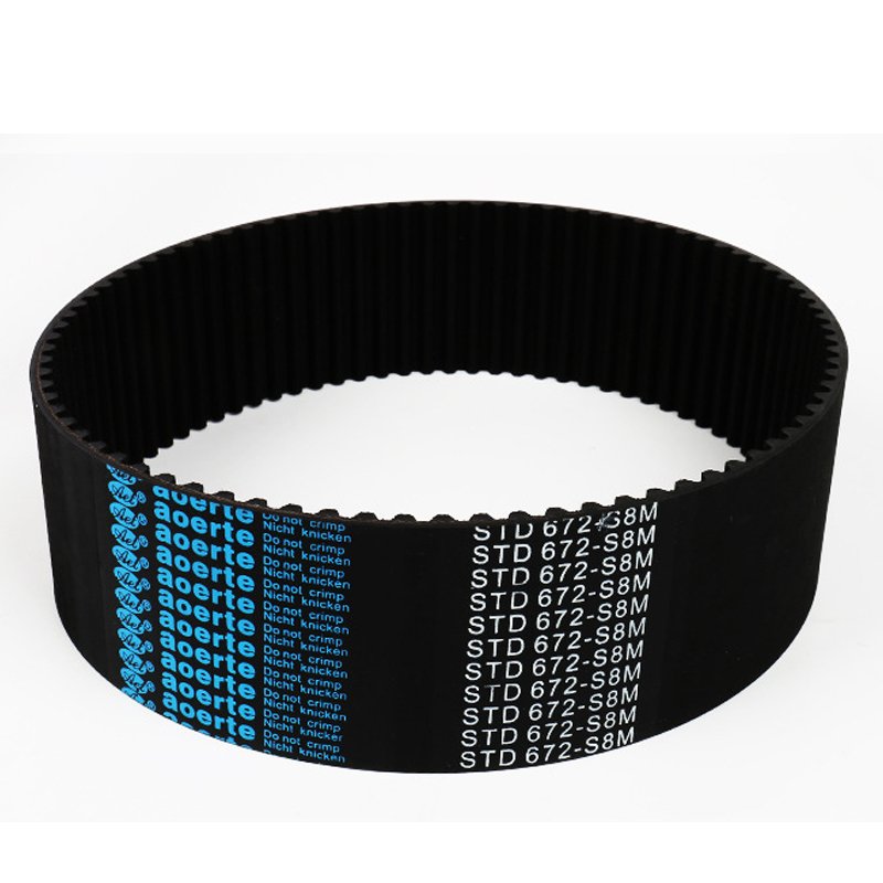 Annilte High Quality Long Annular Black Chloroprene Rubber Synchronization Timing Belt