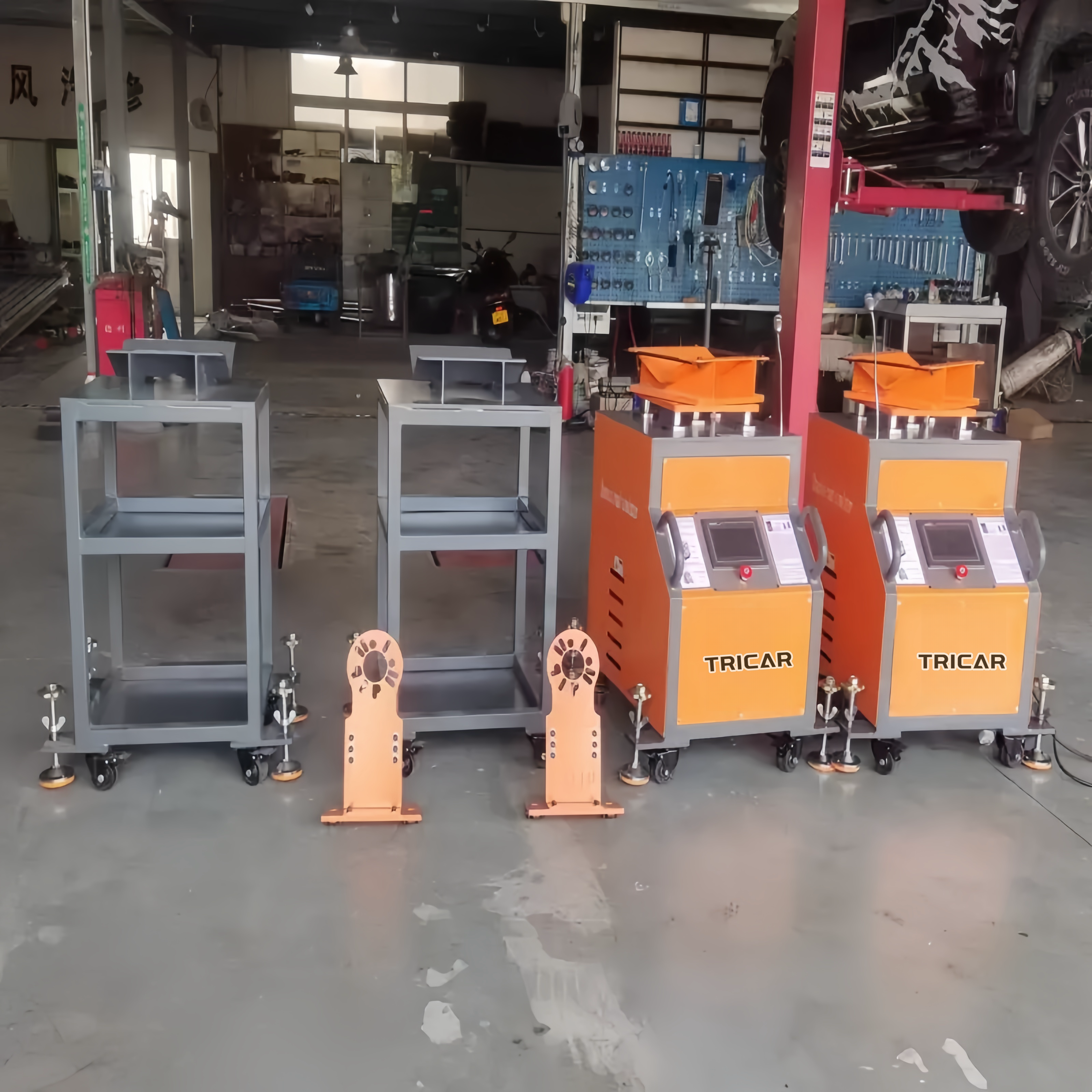 Hot Sale Auto Suspension Tester Factory Direct Garage Equipment Car Suspension Testing Machine Car Shaking Body Repair Equipment