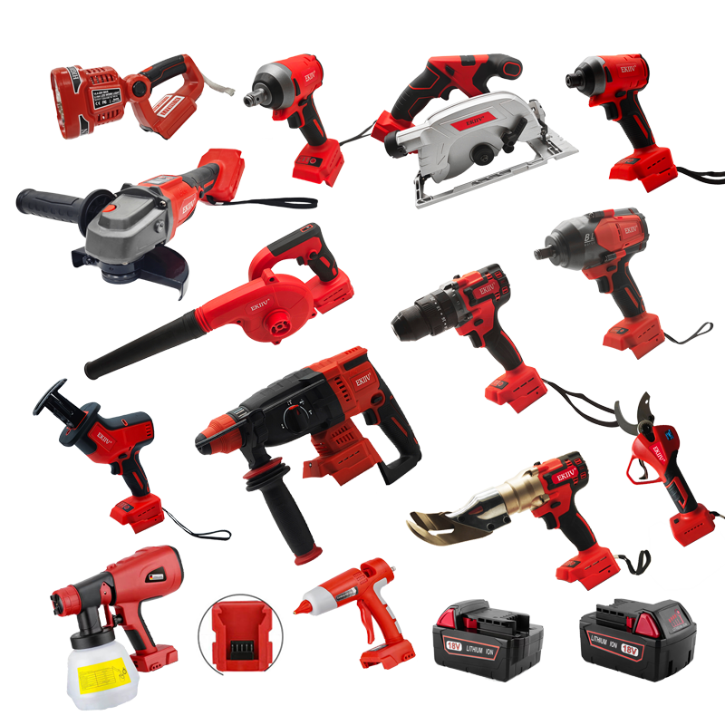 electric tools set 15 in One Brushless combo kits 15-piece 20v lithium ion cordless tools