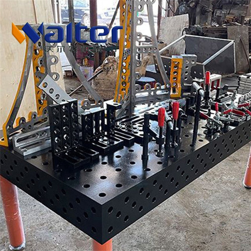Professional 3D Welding Table Accessories Material Q355 Steel HT300 Cast Iron Durable Complete Sets Jigs Clamps Fixtures OEM