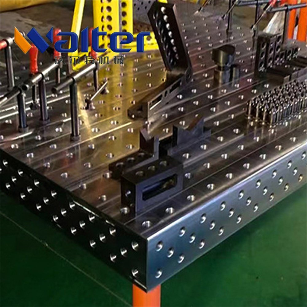 Professional 3D Welding Table Accessories Material Q355 Steel HT300 Cast Iron Durable Complete Sets Jigs Clamps Fixtures OEM