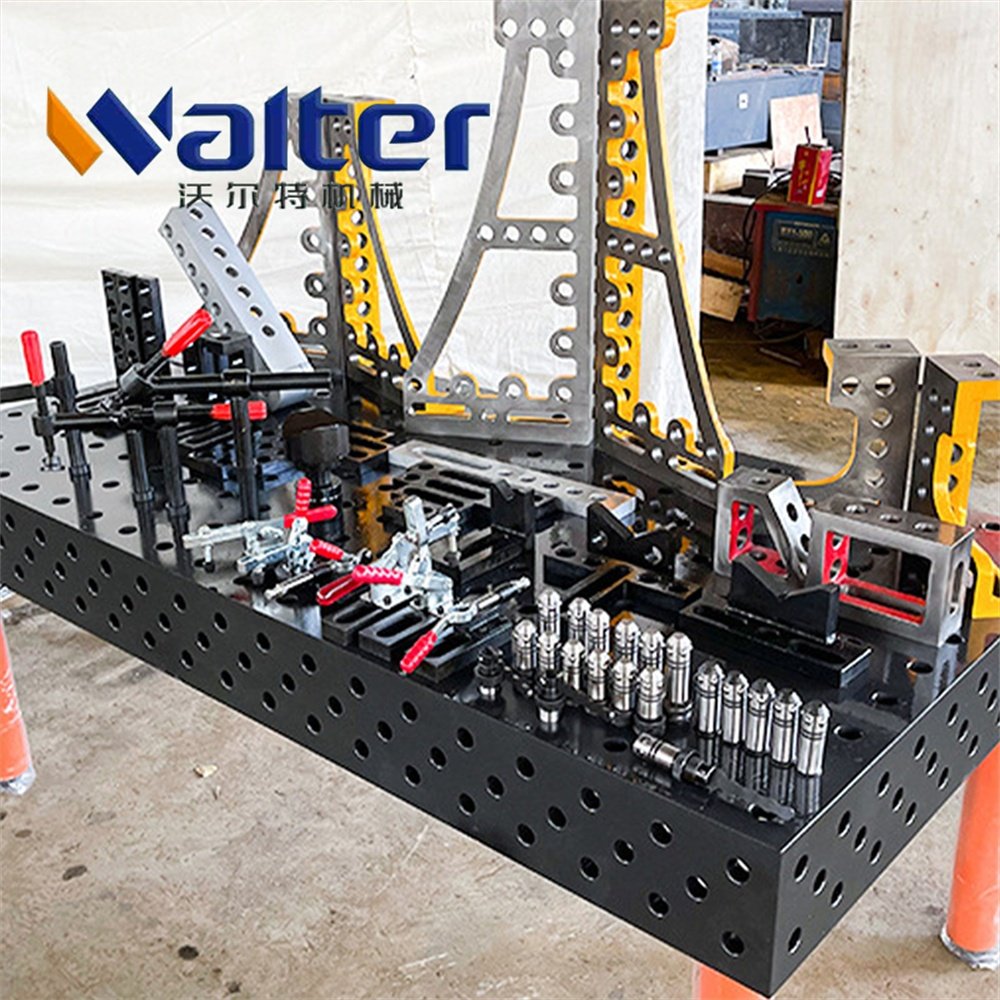 Professional 3D Welding Table Accessories Material Q355 Steel HT300 Cast Iron Durable Complete Sets Jigs Clamps Fixtures OEM