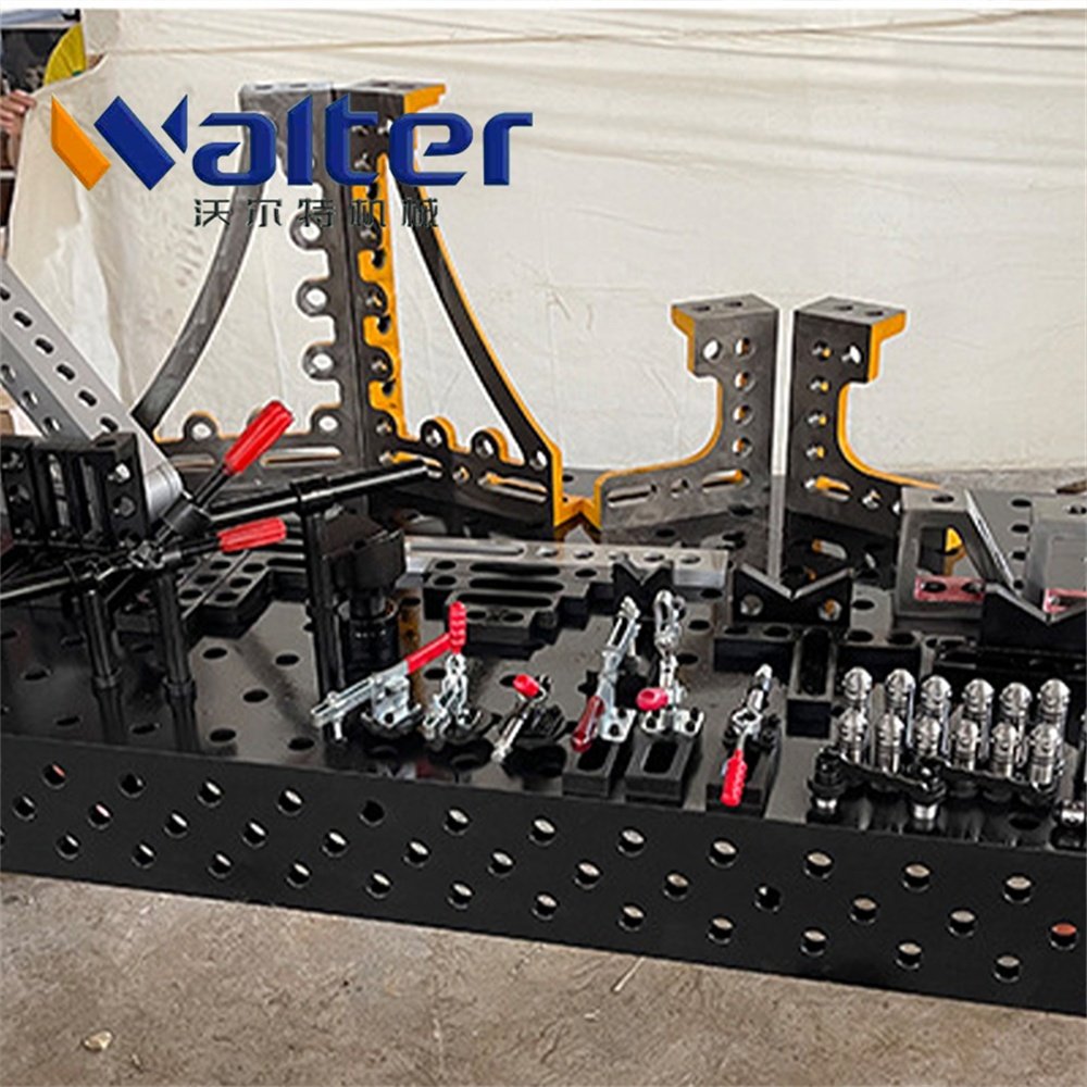 Professional 3D Welding Table Accessories Material Q355 Steel HT300 Cast Iron Durable Complete Sets Jigs Clamps Fixtures OEM