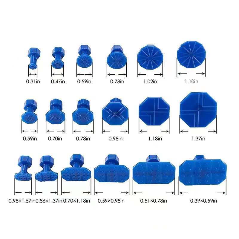 General Motors Repair Tool with Dent Repair Slider and 18 Blue Plastic Washers for Body Repairs on Vehicles