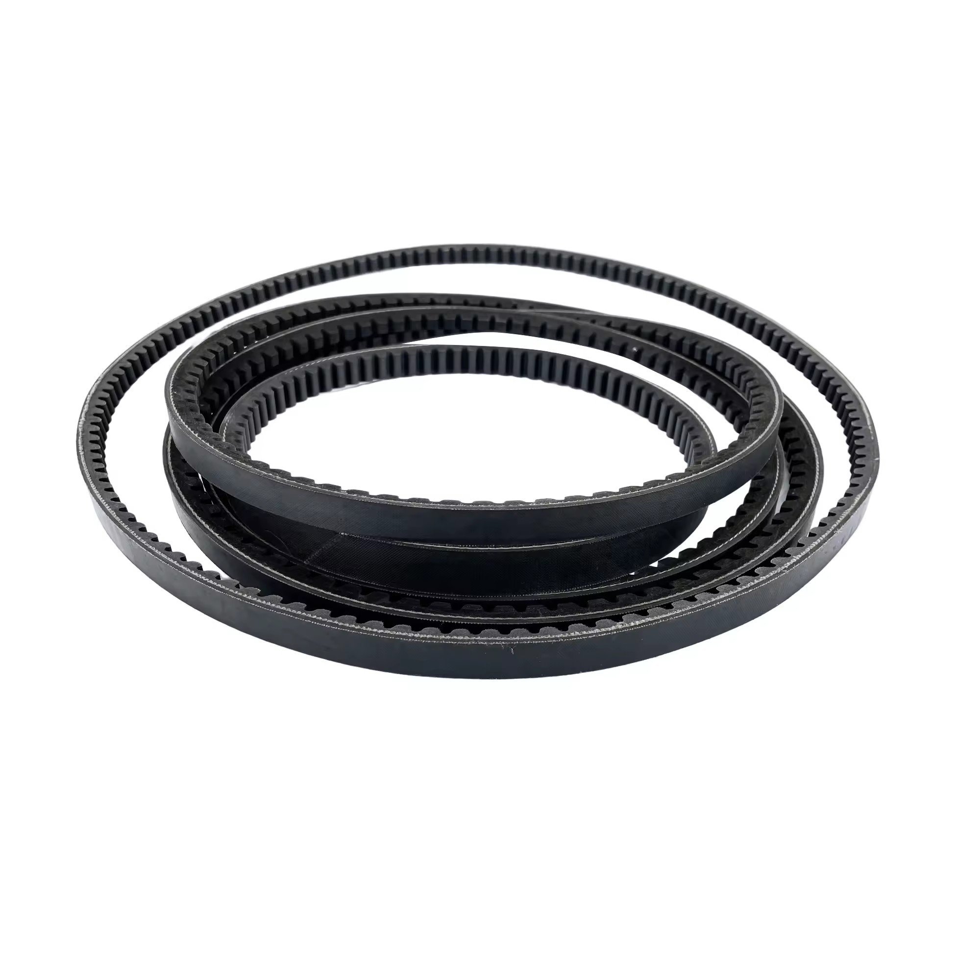 OEM Customizable Power Transmission Rubber Cogged V-Belt Wholesale Designed to Reduce Noise and Vibration V-Belt