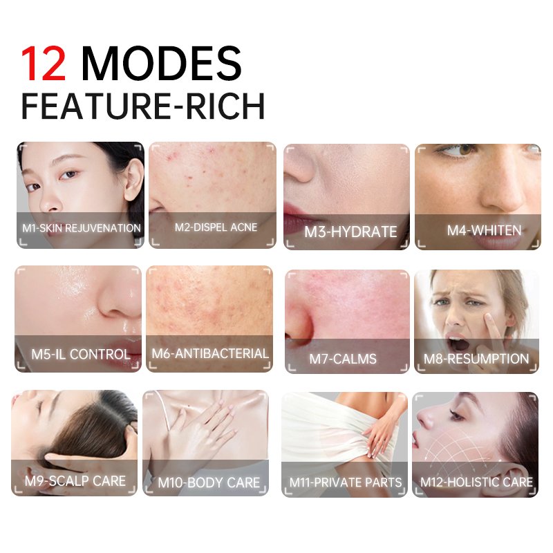 Light Luxury Popular Large Lamp Beauty Device Light Repair Acne Acne Brightening Care Led Optical Skin Beauty Instrument