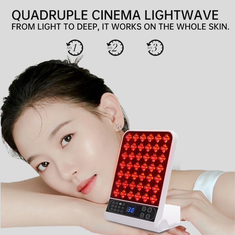 Light Luxury Popular Large Lamp Beauty Device Light Repair Acne Acne Brightening Care Led Optical Skin Beauty Instrument