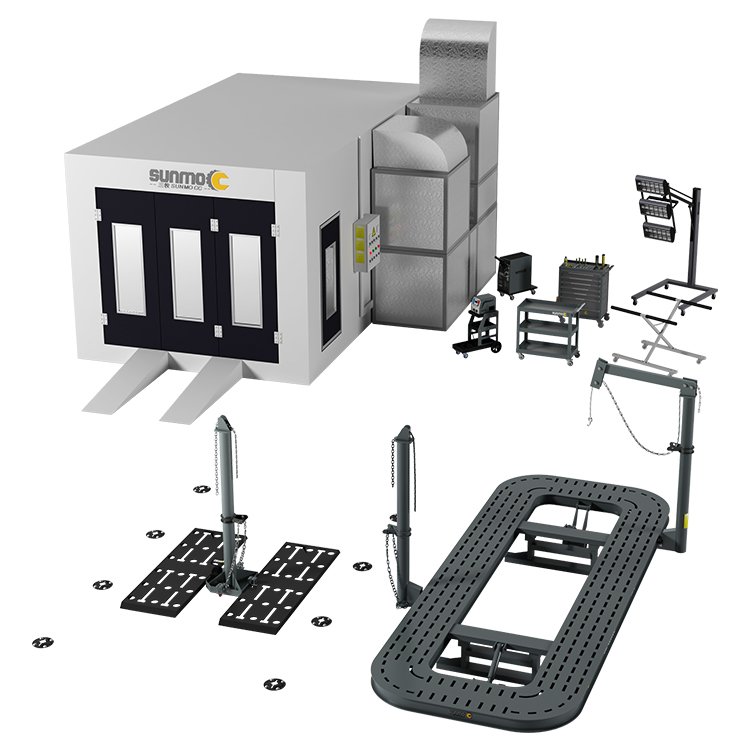 Sheet Metal Solution Design Frame Puller Machine the Vehicle Equipment the Body Shop, Body Repair Equipment