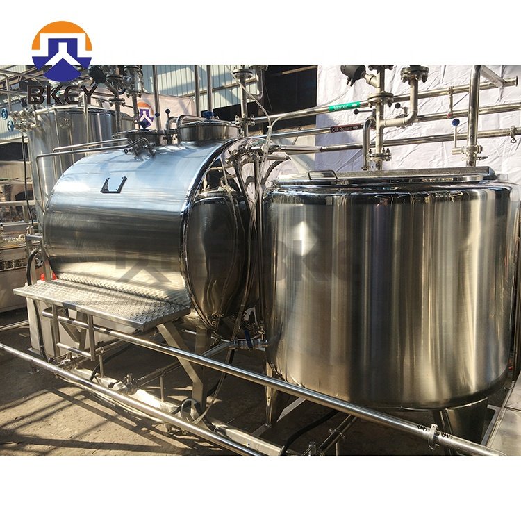 Factory Price Professional Manufacturer Semi Auto 500L CIP System for Yogurt Production Line