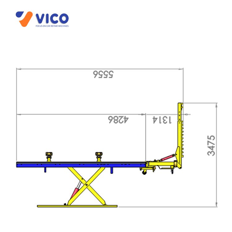 Good Quality Portable Frame Machine/car Chassis Straightener /auto Body Frame Machine ,frame Machine Chassis Liner #VF8000