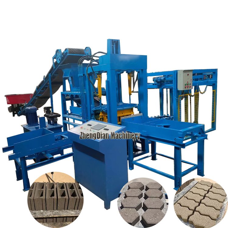 QT3-15 Automatic Brick Block Press Machine Vibro Press Block Machine