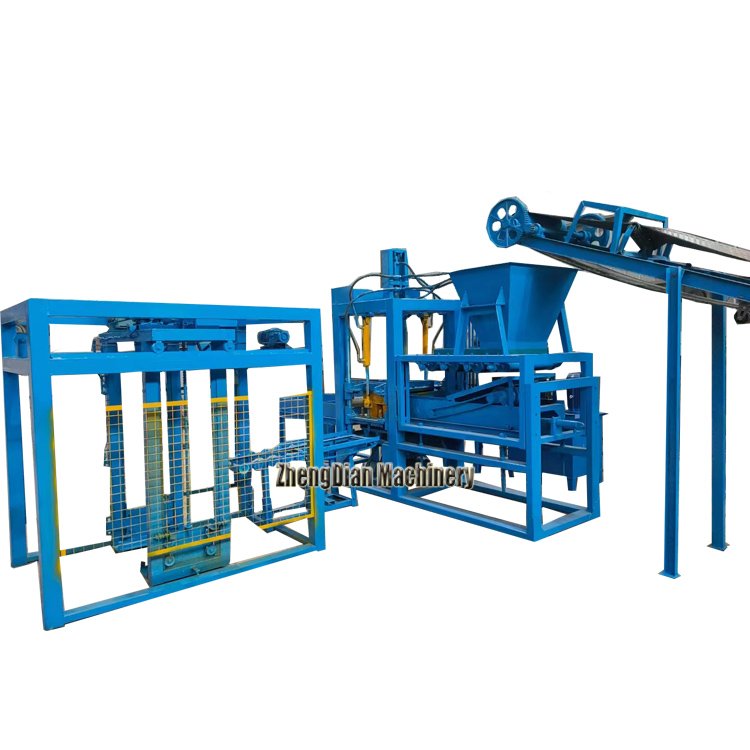 QT3-15 Automatic Brick Block Press Machine Vibro Press Block Machine