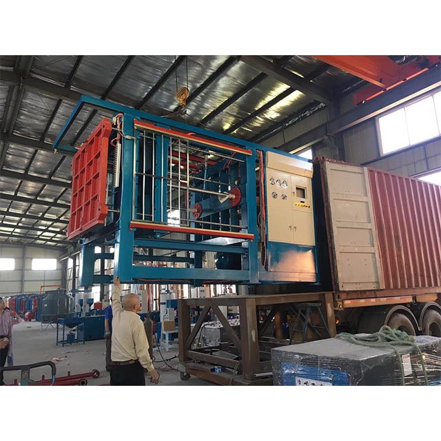 Insulation Eps Foam Board Molding Packing Thermal Forming Geofoam Foam Bee Hive Ice Box Shaping Moulding Machine Production Line