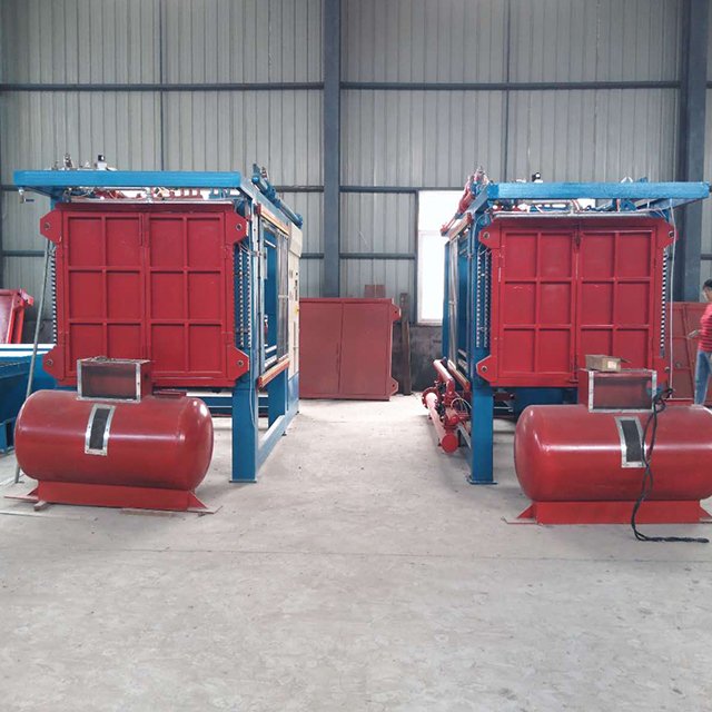 Insulation Eps Foam Board Molding Packing Thermal Forming Geofoam Foam Bee Hive Ice Box Shaping Moulding Machine Production Line